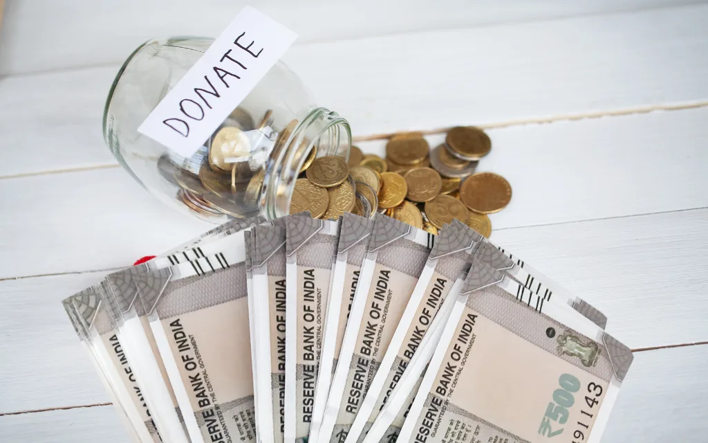 Donate and save taxes