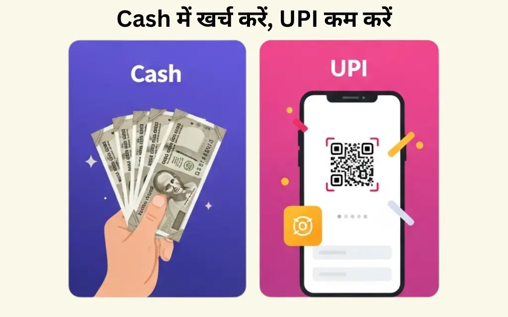 Cash में खर्च करें, UPI कम करें