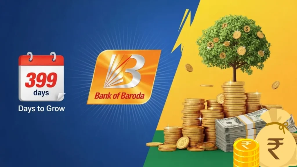 BOB की 399 दिनों वाली FD स्कीम में कितना करना होगा निवेश