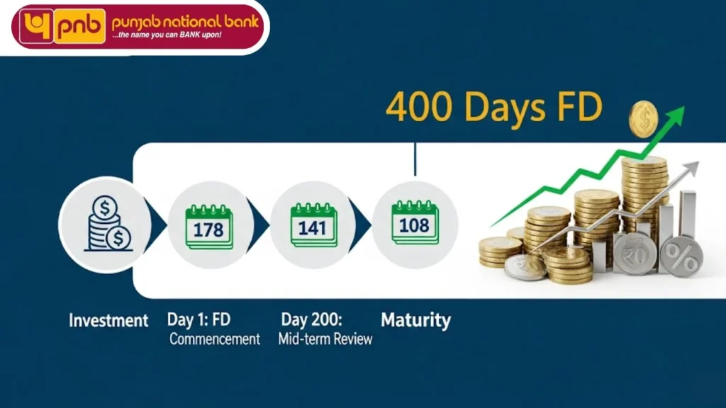 PNB की 400 दिनों वाली FD स्कीम मैच्योरिटी और रिटर्न की प्रक्रिया